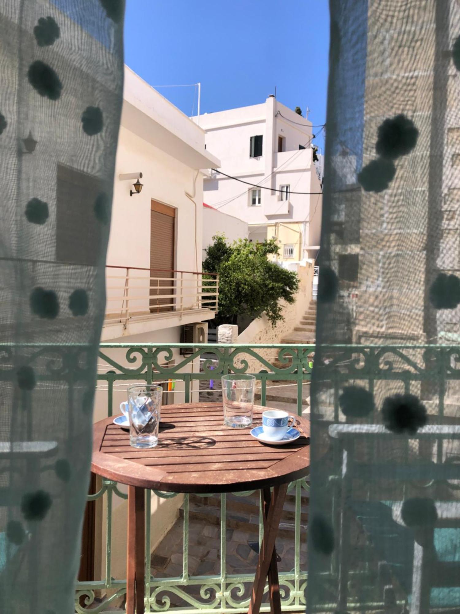 1872 - Agnes, Cozy Stony Apartment With Balcony Эрмуполис Экстерьер фото
